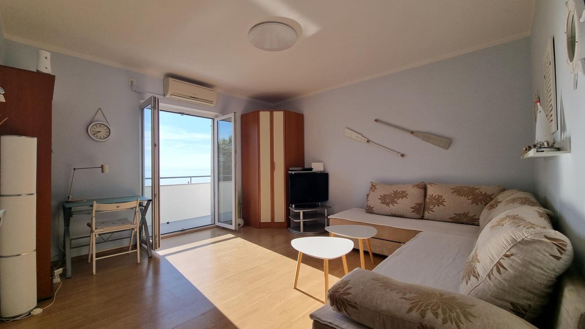 Apartment With Direct Sea View, Free Parking And Close To Beaches And Promenade Lovran Exterior foto